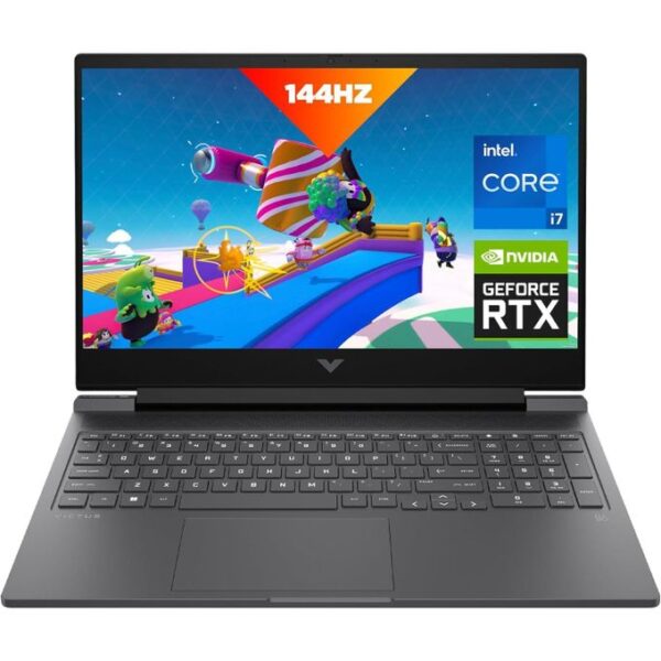 Hp Victus 16 Laptop, FHD IPS 144Hz Display, 7ms Response Time, 13th Gen. Intel Core i7-13700H, 16GB RAM, 1TB SSD, NVIDIA GeForce RTX 4060 GPU (8 GB), Windows 11 - Mica Silver