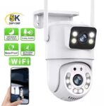 1080P Dual-Lens Outdoor Security HD PTZ Network Camera With Zoom Function, Home/Outdoor WiFi Camera