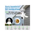 1080P Outdoor IP Camera With Light, Waterproof Wifi Security CCTV Camera Surveillance
