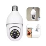 1080p Wireless Smart Bulb Camera - White