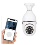 1080p Wireless Smart Bulb Camera - White