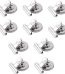 10PCS Magnetic Clips Silver 50mm