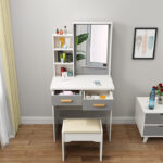 small apartment dressing table simple integrated dressing table - Image 53