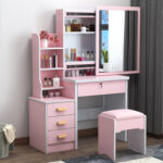 small apartment dressing table simple integrated dressing table - Image 6