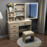 small apartment dressing table simple integrated dressing table - Image 22