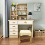 small apartment dressing table simple integrated dressing table - Image 25