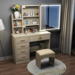 small apartment dressing table simple integrated dressing table - Image 29