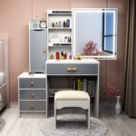 small apartment dressing table simple integrated dressing table - Image 16