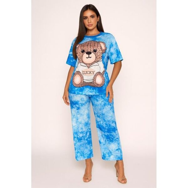 2 Pcs Casual Wear - Blue & White