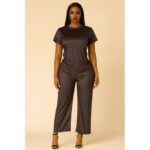 2 Pcs Top and Down - Black