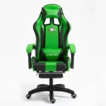2023 New computer chair Green gaming chair PU leather office swivel chair