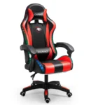 2023 New computer chair Green gaming chair PU leather office swivel chair - Image 5