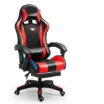 2023 New computer chair Green gaming chair PU leather office swivel chair - Image 6