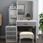 small apartment dressing table simple integrated dressing table - Image 13