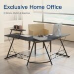 Simple Panel-Type L-Shaped Corner Computer Desk - Image 5