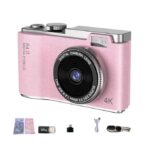 2.4 inch Dual-lens 4K HD CCD Camera Retro Kids Camera