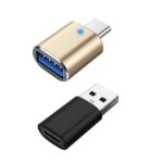 2Pcs Type-cTo USB3.0 Adapter&Type C Male To 3.0 Charger OTG