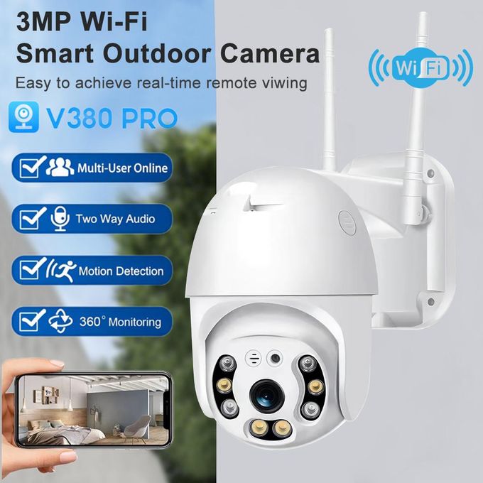 3MP WIFI Security Cameras Outdoor APP CCTV Two Ways AUDIO Speed Dome Wireless Surveillance IP Camera 3MP WIFI Security Cameras Outdoor APP CCTV Two Ways AUDIO Speed Dome Wireless Surveillance IP Camera