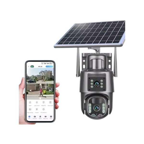 4G SIM Solar Security camera