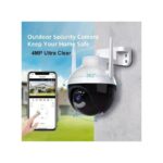 4K Outdoor WIFI Surveillance Camera, 4MP HD Night Vision AI Human Detection