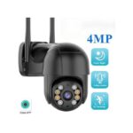 4K Ptz IP WiFi Outdoor Video Surveillance Camera - Black