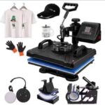 5in1 Semi-Automatic Heat Press Digital Design Transfer Machine for Clothes Customisation - 29cm X 38cm