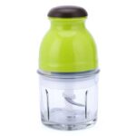 600ml Mini Electric Juice Grinder - Green/Transparent