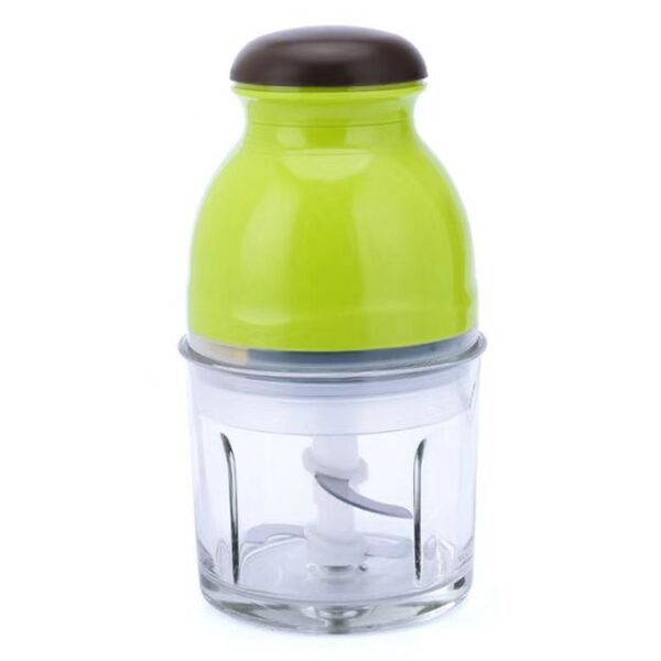 600ml Mini Electric Juice Grinder - Green/Transparent
