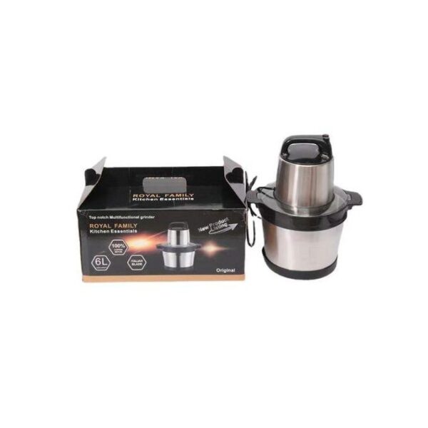 6L Powerful Fufu Blender -Black/Silver