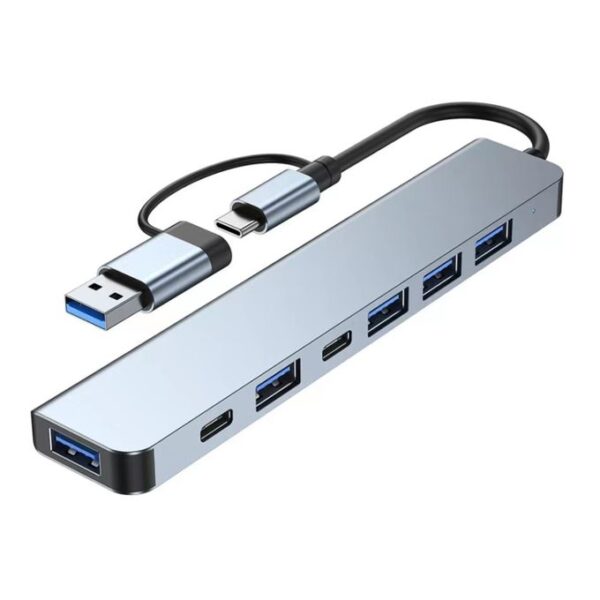 7 in 2 Wireless USB Type C Hub Port Expansion Computer Multiple