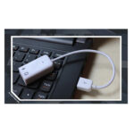 External sound card white with line 7.1USB with line - Image 4