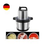 8Litres Electric Meat Grinder/Fufu Pounding Machine - Silver/Black