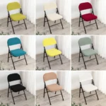 Colourful Fold Chair Cover Wedding Spandex Seperate Style - Image 2