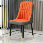 Comfortable Dining Chairs Durable Moisture Proof Living Room Leather Chair - Image 3