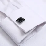 Fashion Mens French Cufflinks Dress Shirts Long Sleeve Y - Image 6
