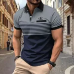 New Business Leisure Summer Men's Polo Shirt - Image 6