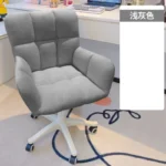 Nordic Ins Computer Chair Swivel Latex Wheels Chair Girls Vanity Chair Make Up Seat Student Dormitory Gamer Chairs Home Office - Image 6