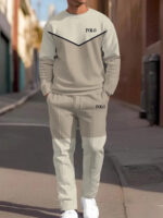 Casual sports suit menlong-sleeved trousers - Image 2