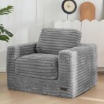 compression vacuum roll sofa sponge fully disassembled and washable one-piece molding modern simple leisure lazy sofa - Image 7