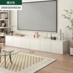 TV cabinet modern simple coffee table combination small household living room - Image 13