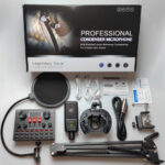 V8S+240 square microphone stand set