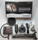 Factory direct sales 240 microphone professional recording large diaphragm square microphone - Image 11