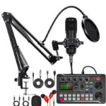 1pc broadcast sound card,  recording equipment microphone - Image 8