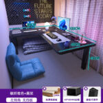 Bedside table college dormitory bunk bed lazy gaming table side corner desk - Image 7