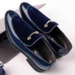 British suede patent leather casual shoes - Image 4