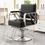 Modern simple hairdressing chair, hair salon chair, barber chair, - Image 13