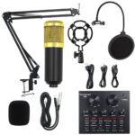 Factory direct sales 240 microphone professional recording large diaphragm square microphone - Image 15