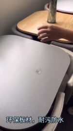 Leisure small round table coffee table one table and four chairs combination milk tea shop reception small apartment meeting - Image 26