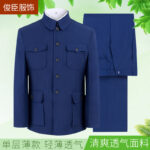 single-layer thin Chinese tunic clothing men middle-aged and elderly - Image 2