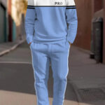 Casual sports suit menlong-sleeved trousers
